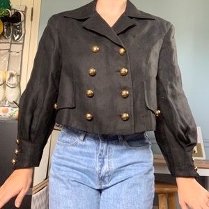 Authentic Vintage Christian Lacroix Linen Jacket